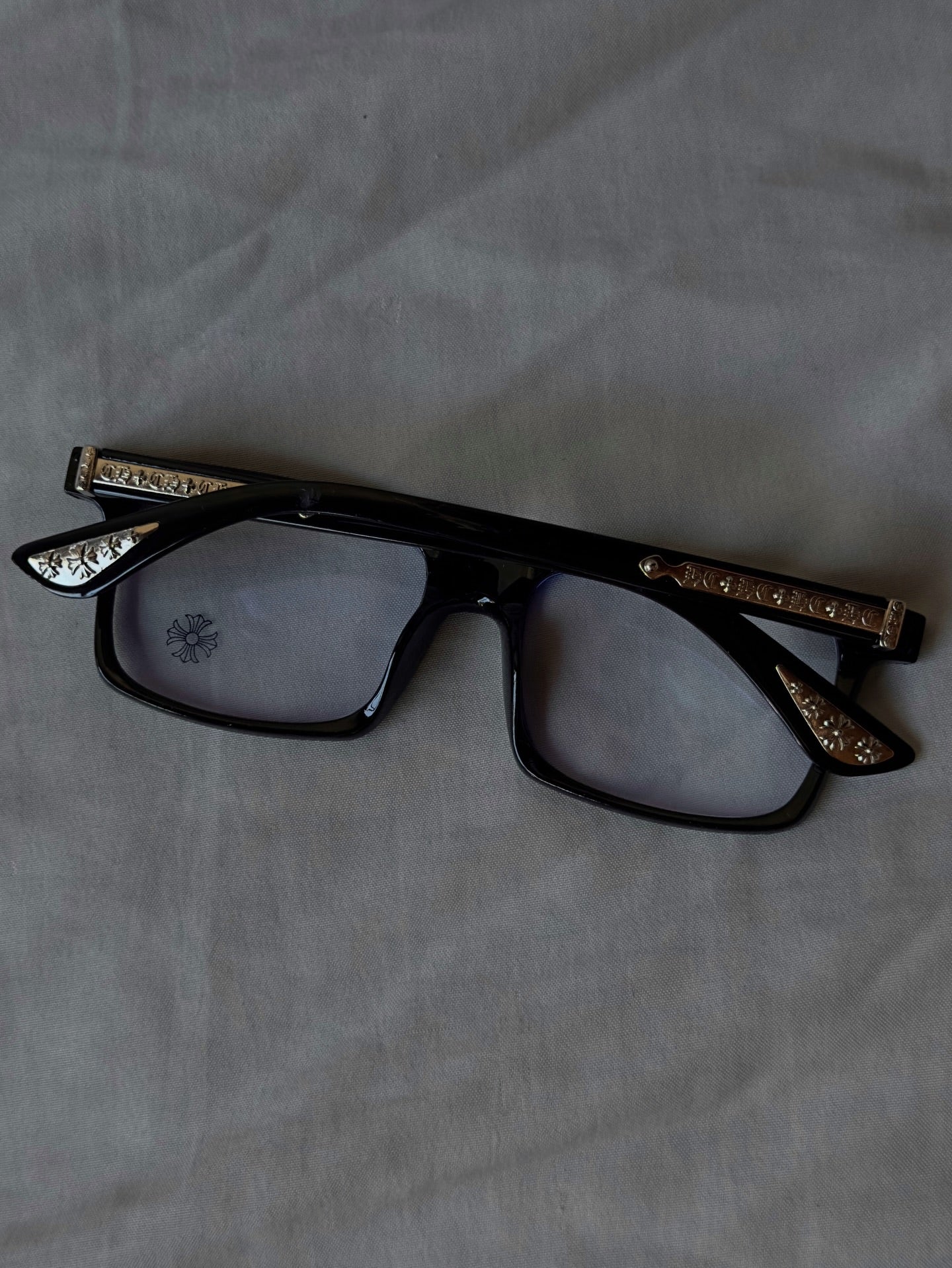 CHROME HEARTS OG BLACK GLASSES (1:1 QUALITY)